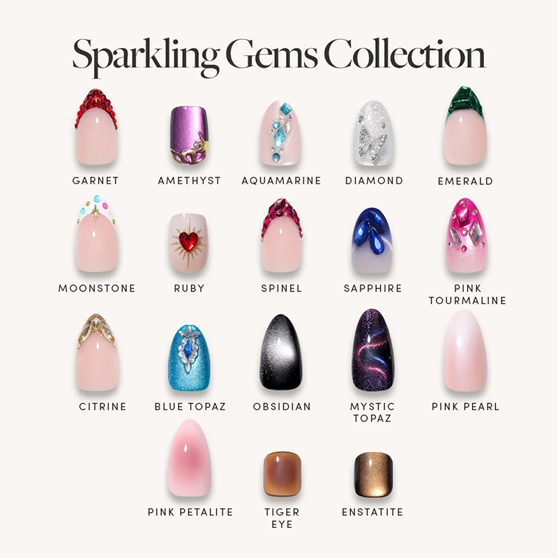 Mẫu poster nails lookbook