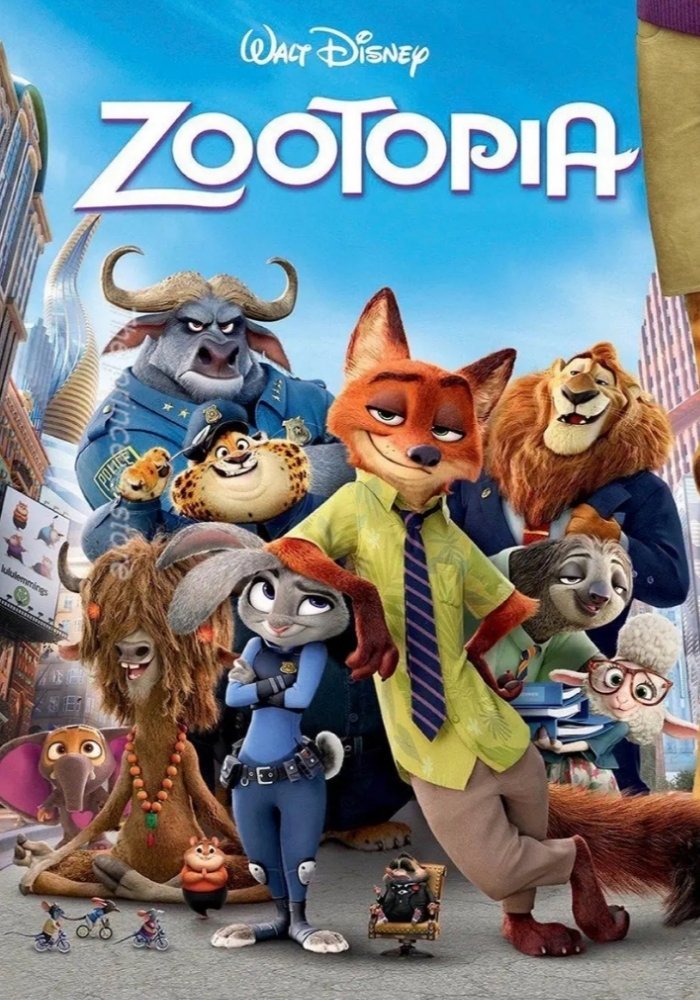 Poster phim hoạt hình Zootopia