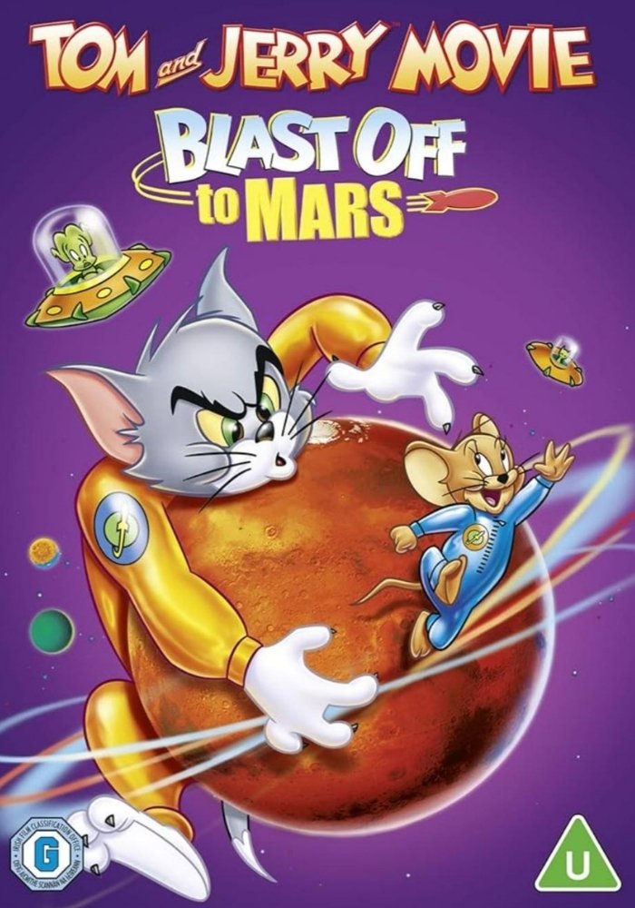 Poster Tom And Jerry Movie Blast Off To Mars