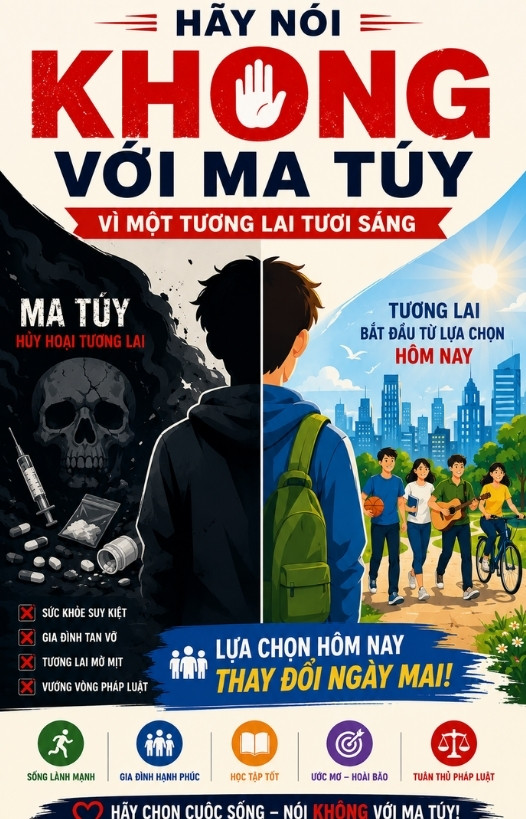 Poster n&oacute;i kh&ocirc;ng với ma t&uacute;y