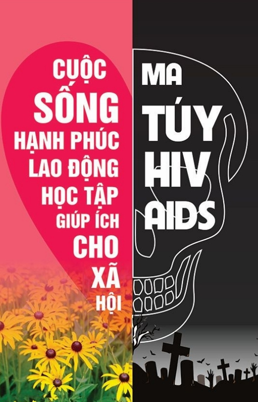 Mẫu poster tuy&ecirc;n truyền ph&ograve;ng chống ma t&uacute;y v&agrave; tệ nạn x&atilde; hội