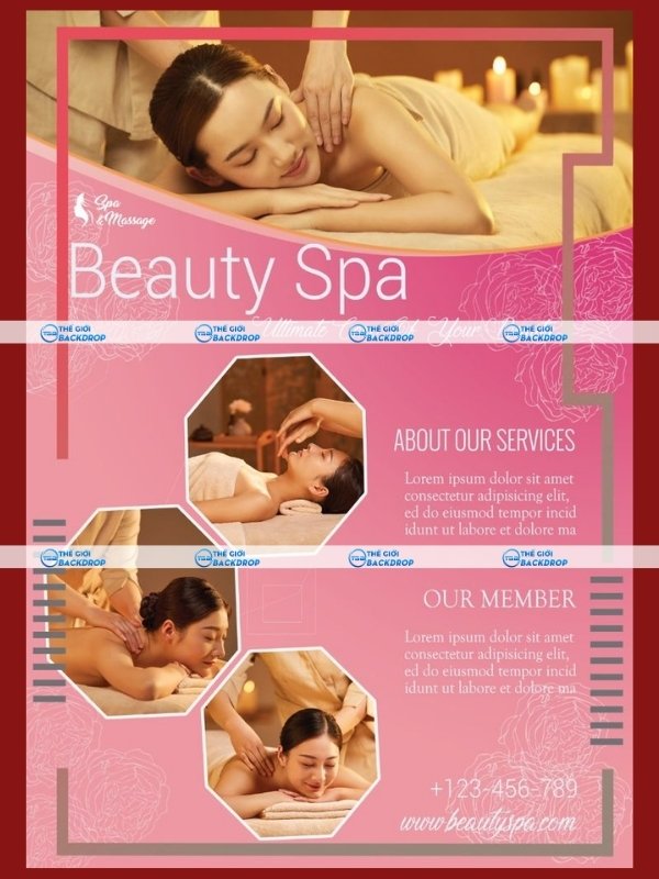 Poster beautiful spa