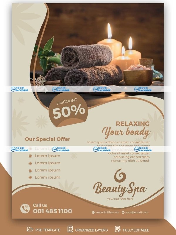 Poster spa relax