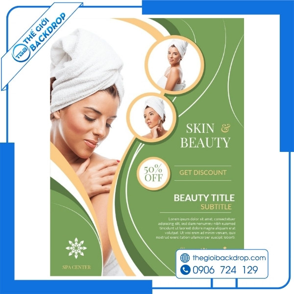 25+ mẫu poster spa chuyên nghiệp, thu hút khách hàng