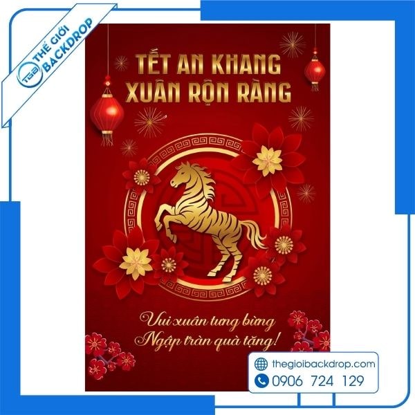 35+ mẫu poster Tết 2026 Bính Ngọ ấn tượng và hướng dẫn in ấn chuẩn chuyên gia