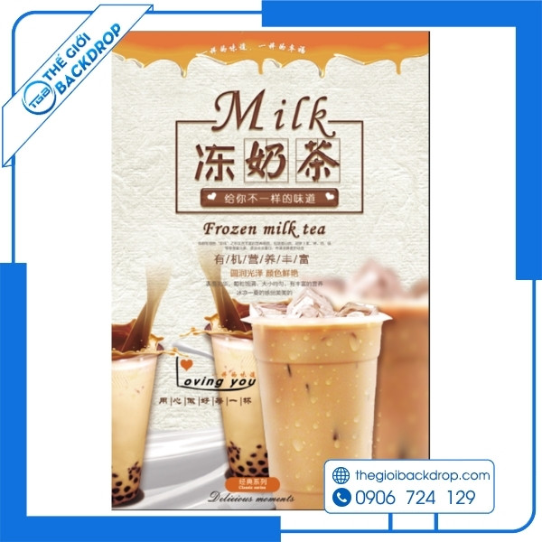 35+ mẫu poster trà sữa sáng tạo, khơi nguồn sáng tạo