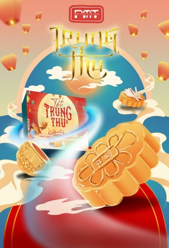 Poster giới thiệu hộp bánh