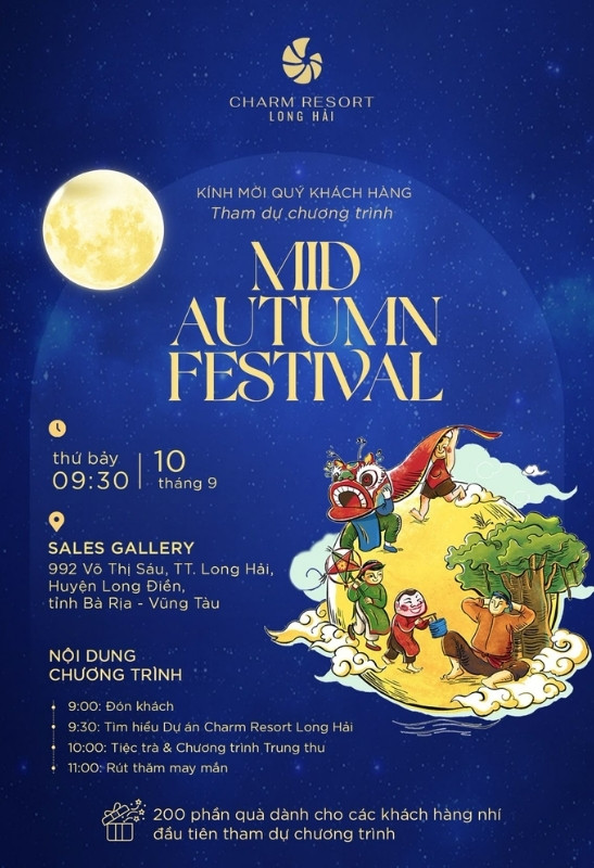 Poster Mid Autumn Festival