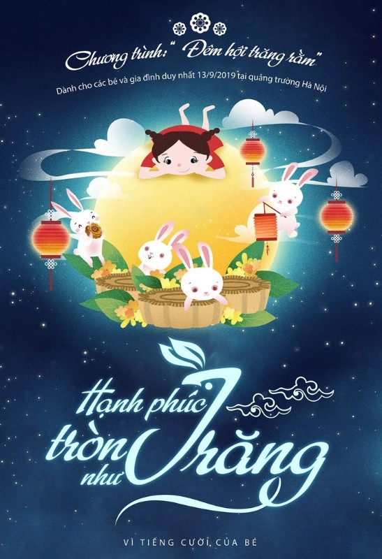 Poster sự kiện Đêm Hội Trăng Rằm