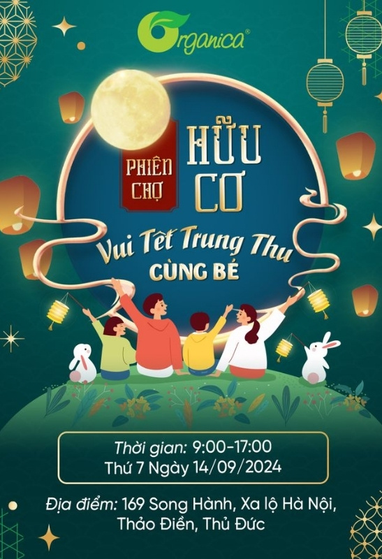Poster sự kiện Phiên Chợ Hữu Cơ Organica