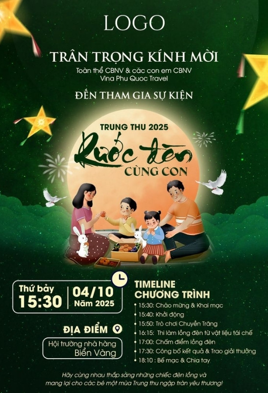 Poster sự kiện Trung Thu