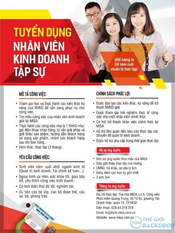 Poster tuyển dụng nhân-viên kinh doanh