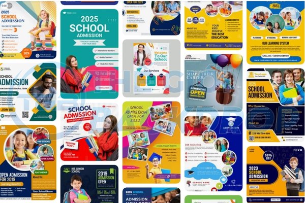 Một số mẫu poster tuyển sinh khác