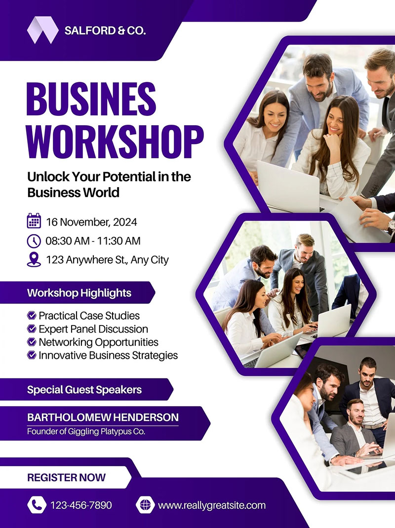 Poster workshop Business
