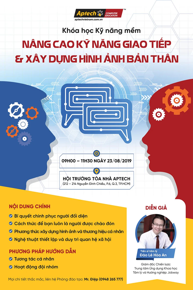 Poster workshop kỹ năng mềm
