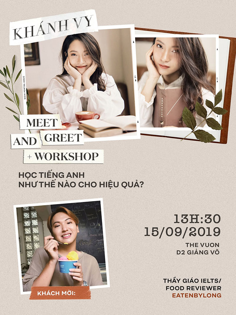Poster workshop Meet And Greet