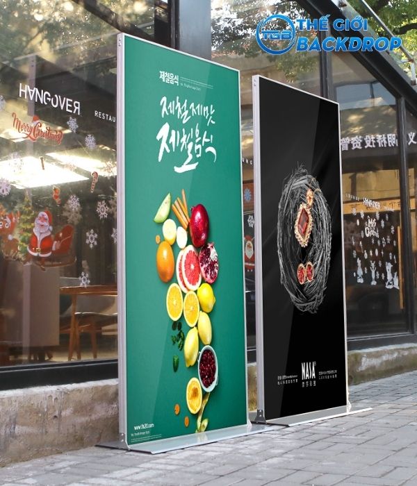 Lí do quán coffee nên sử dụng standee 