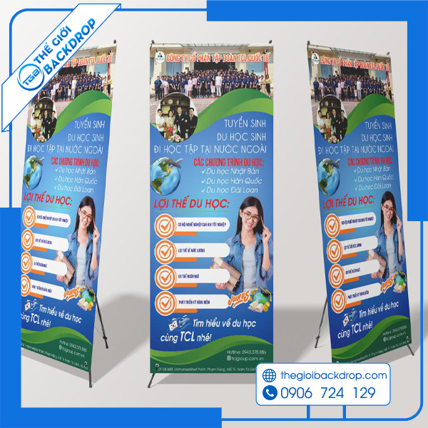 27+ Mẫu Standee Du Học Đẹp, Chuẩn Và Báo Giá In Tại Xưởng