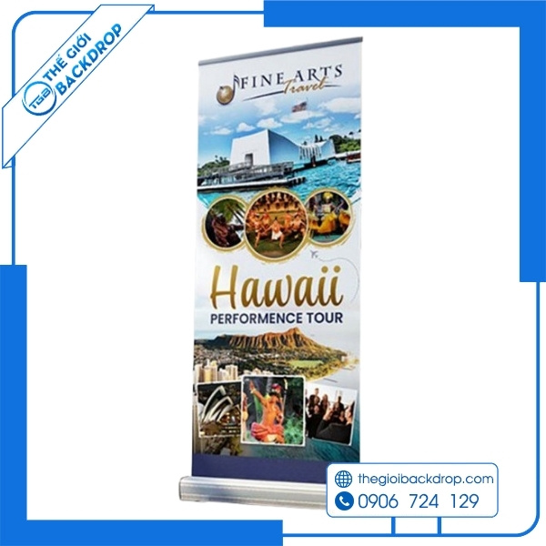 21+ mẫu standee du lịch ấn tượng, nội bật và chuyên nghiệp