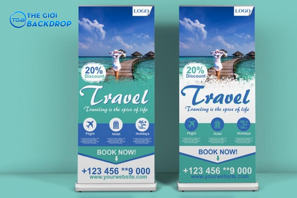 Tại sao nên chọn standee quảng bá sự kiện du lịch