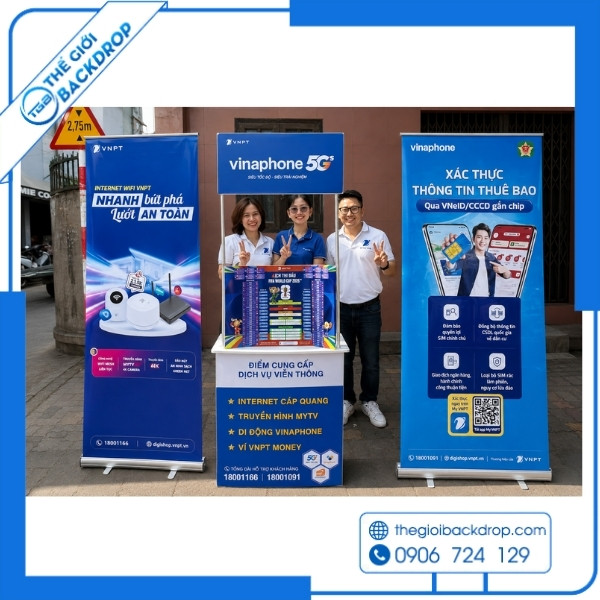 In Standee Hội Chợ Lấy Ngay, Kích Thước Và Báo Giá Tận Xưởng