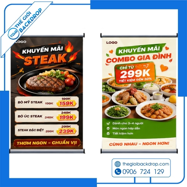 101+ mẫu thiết kế standee khuyến mãi đẹp, báo giá in rẻ lấy ngay