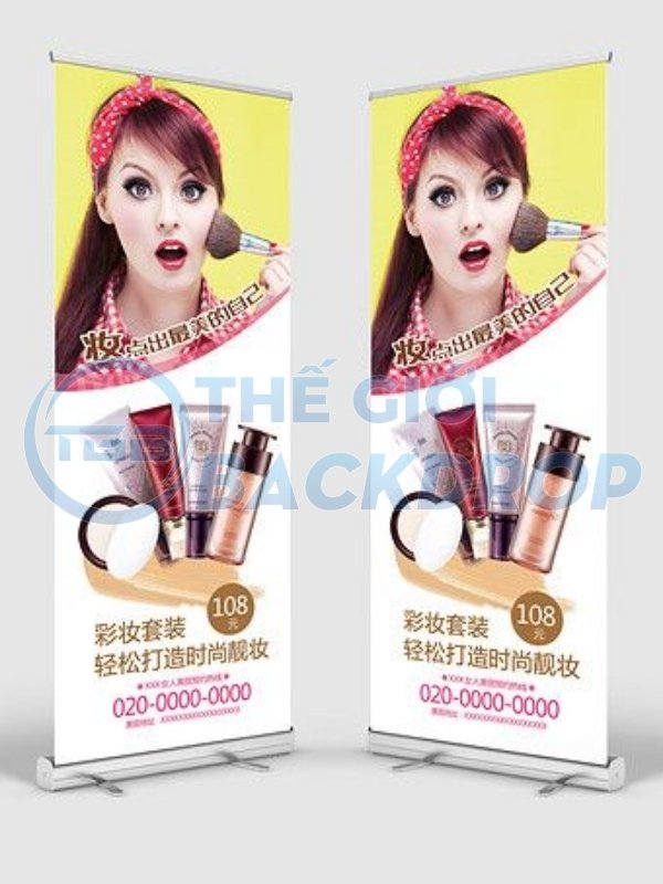 Standee combo makeup