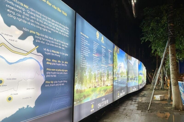 Hoarding LED căng bạt 3M/ Hiflex