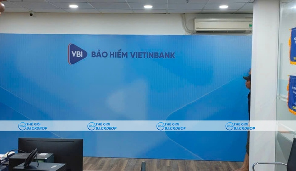 Backdrop bảo hiểm Vietinbank