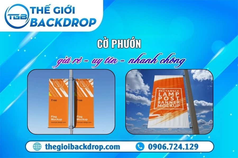 Cờ phướn là gì? Những điều cần biết về treo cờ phướn quảng cáo