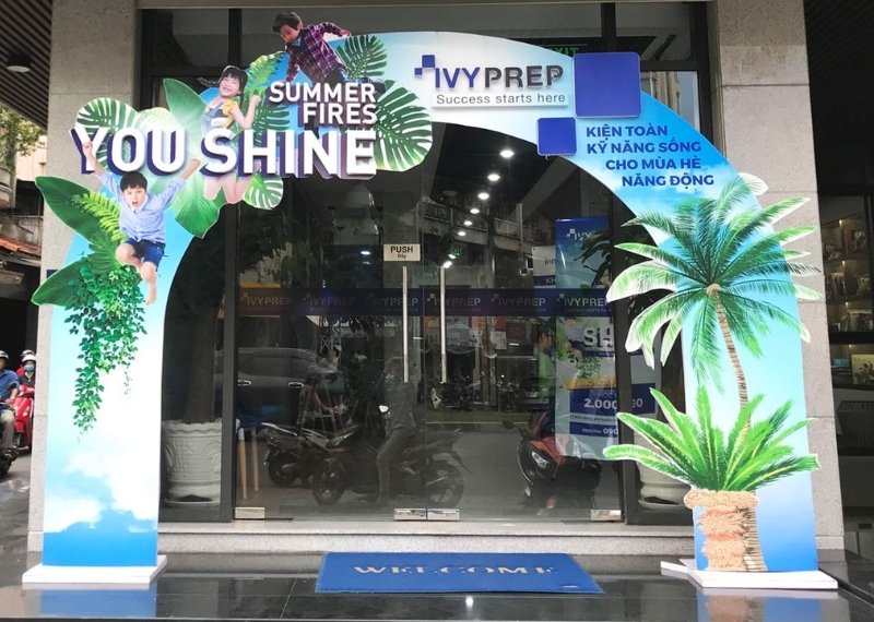 Cổng chào formex Ivyrprep