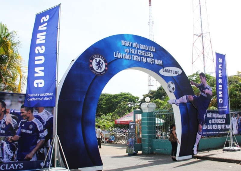 Cổng chào Formex Samsung