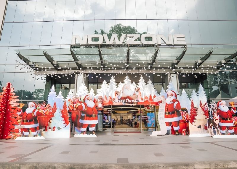 Cổng chào Noel cho trung tâm thương mại