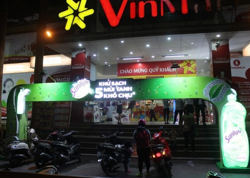Cổng chào siêu thị Sunlight