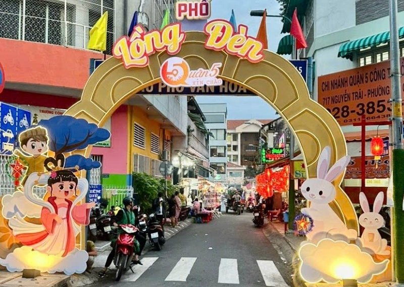 Cổng chào Trung Thu Phố Lồng Đèn