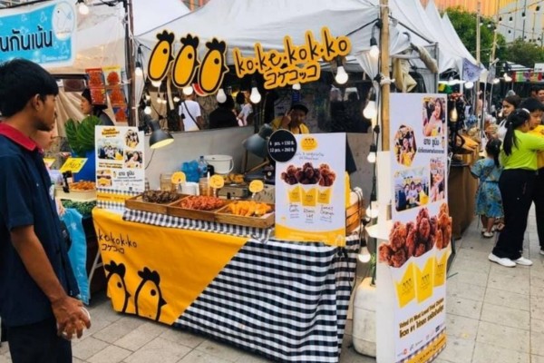 Gian h&agrave;ng ẩm thực koke