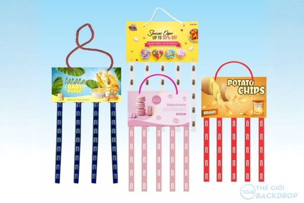 Hanger quảng cáo bánh kẹo