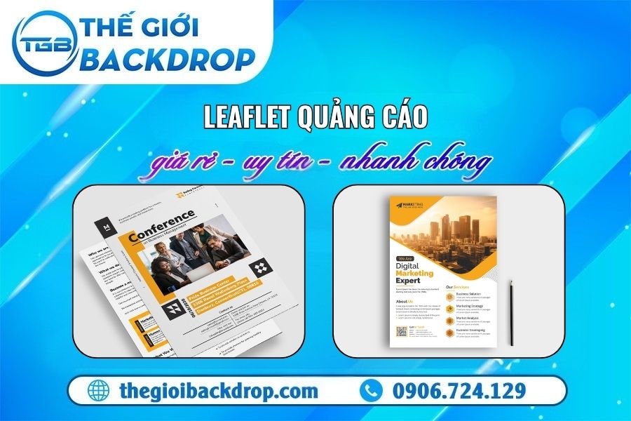 Leaflet là gì? Điểm khác biệt giữa leaflet, flyer, brochure và pamphlet