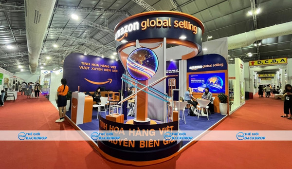 Gian h&agrave;ng triển l&atilde;m  Amazon Global Selling