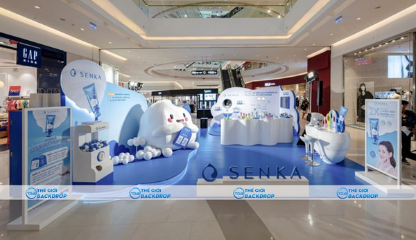 Gian h&agrave;ng triển l&atilde;m Senka