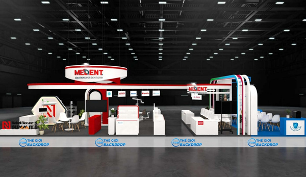 Gian h&agrave;ng triển l&atilde;m Medent