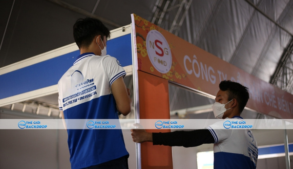 Lưu &yacute; khi bắt đầu thi c&ocirc;ng backdrop