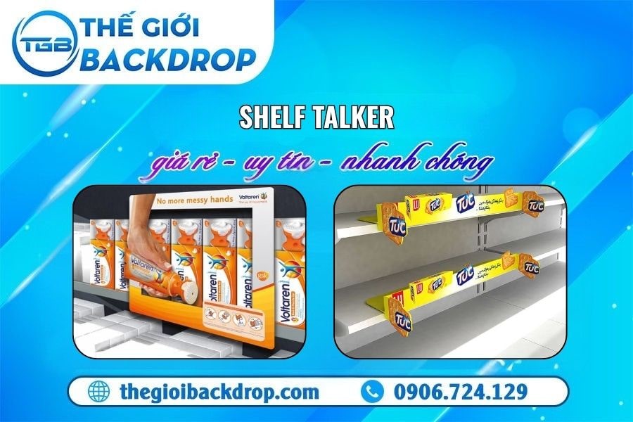 Shelf Talker là gì? Tổng hợp A-Z về thiết kế và sản xuất