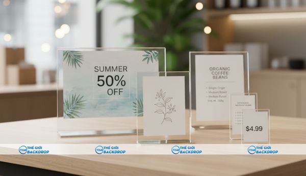 Tent Card dạng chữ L