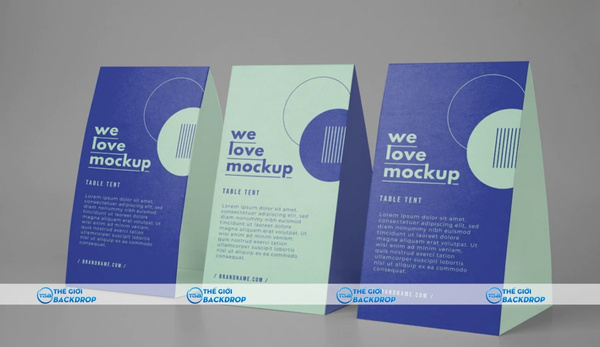 Yếu tố thiết kế Tent Card